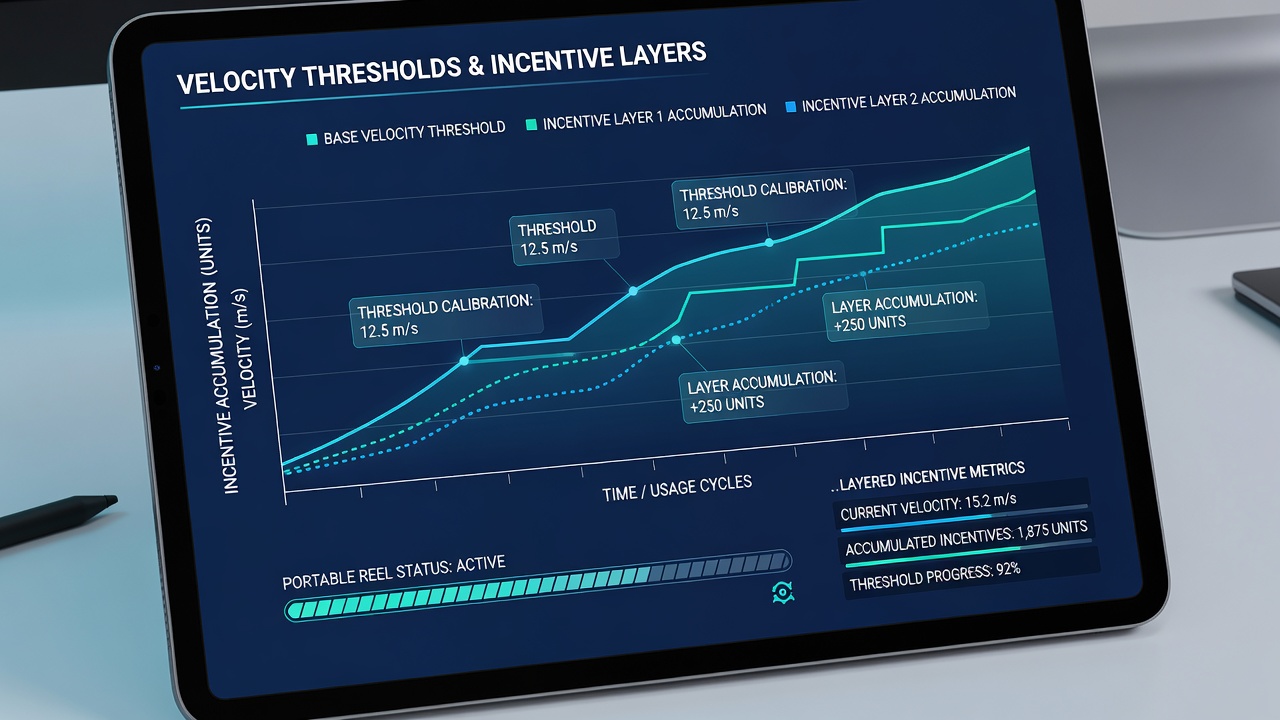 Chart illustrating incentive layer activation across 4G, 5G and Wi-Fi network speeds