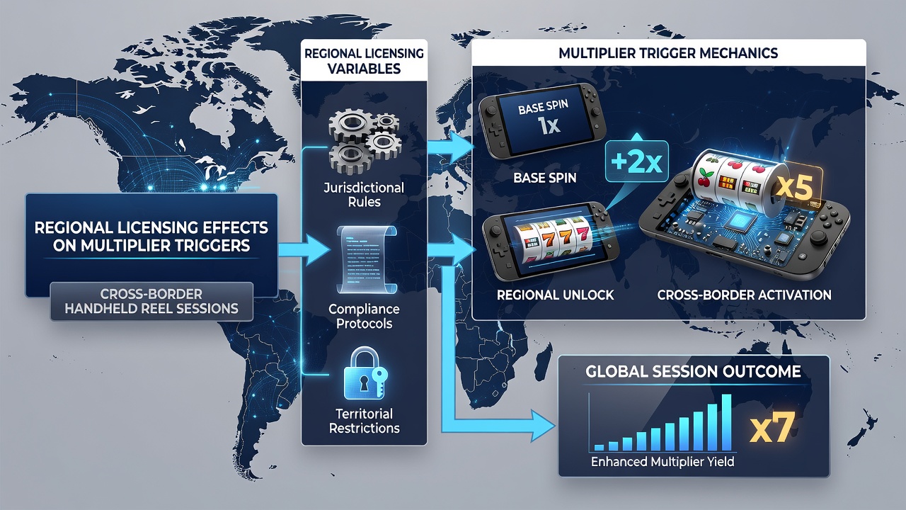 Technical diagram of multiplier trigger logic adapted for regional licensing compliance